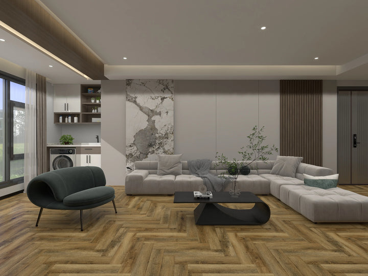 Amalia Herringbone Pure Oak